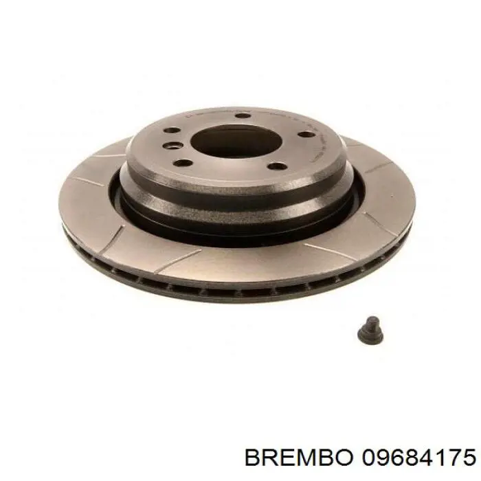 Тормозные диски 09684175 Brembo