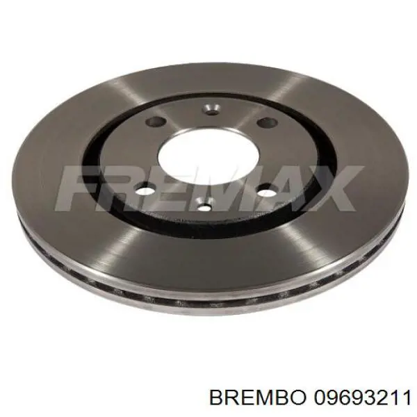 Тормоз дисковый передний Brembo 09693211 цена, от 31.68 USD