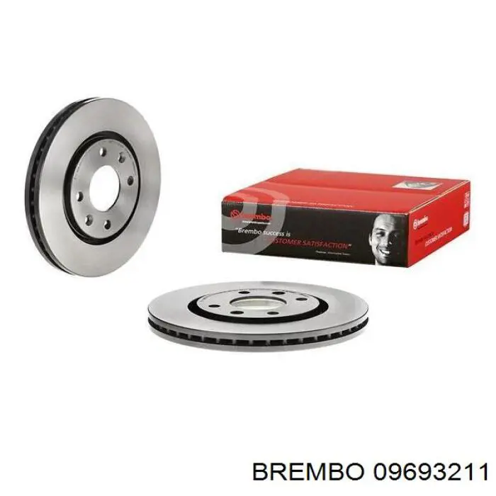 Передний тормозной диск Brembo 09693211