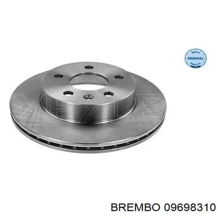 Тормоз дисковый передний Brembo 09698310 цена, от 43.72 USD