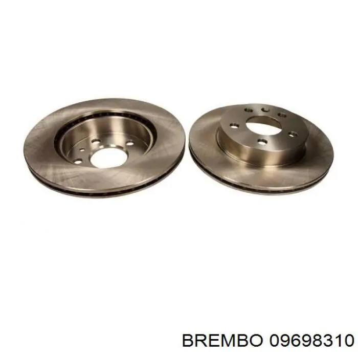 Купить 09698310 Brembo Ротор тормозной