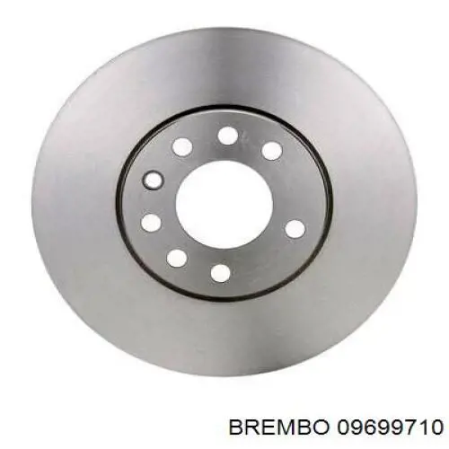 Передние тормозные диски 09699710 Brembo