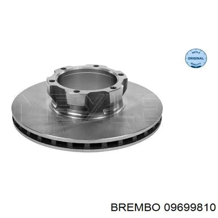 09699810 Brembo диск тормозной передний