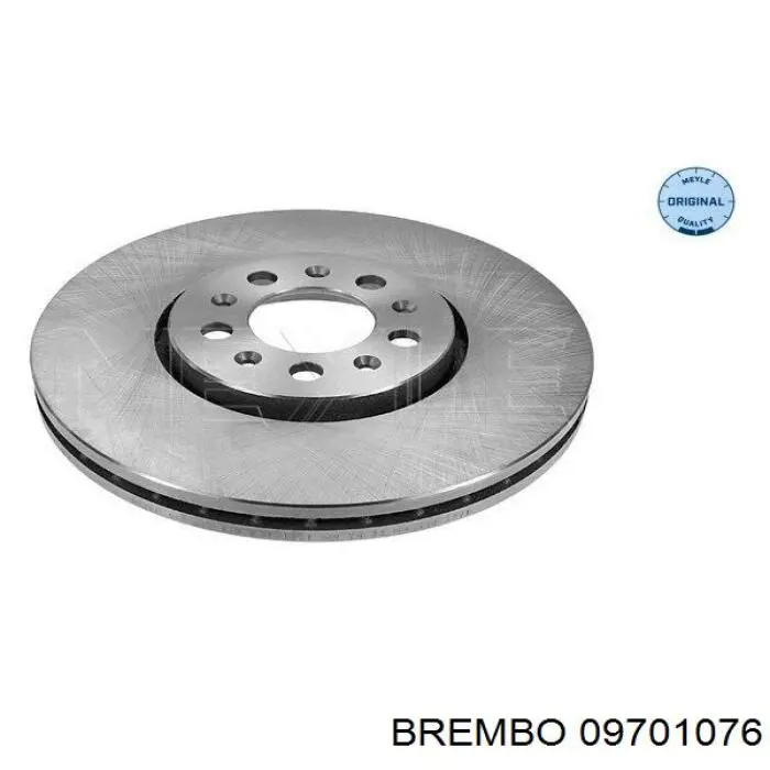 Купить 09701076 Brembo Ротор тормозной