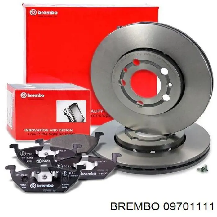 Купить 09701111 Brembo Ротор тормозной