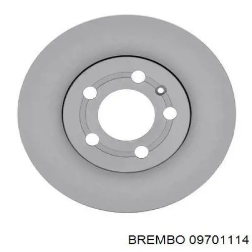Купить 09701114 Brembo Ротор тормозной