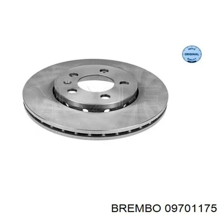 Передние тормозные диски 09701175 Brembo