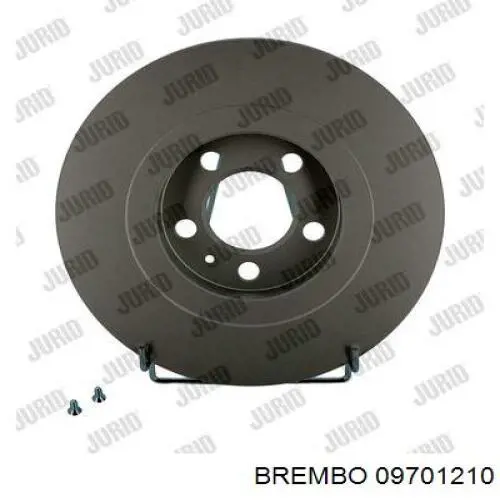 09701210 Brembo диск тормозной передний