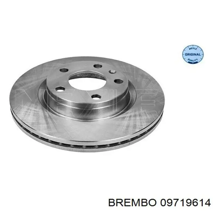 09719614 Brembo диск тормозной передний