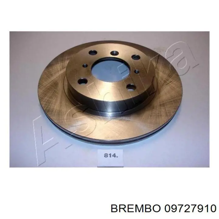 Freno de disco delantero 09727910 Brembo