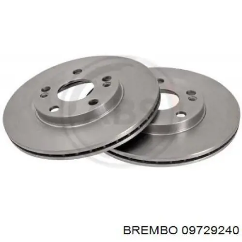 Передний тормозной диск Brembo 09729240