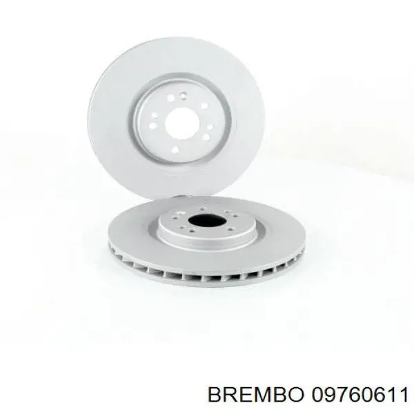 Тормоз дисковый передний Brembo 09760611 цена, от 99.45 USD
