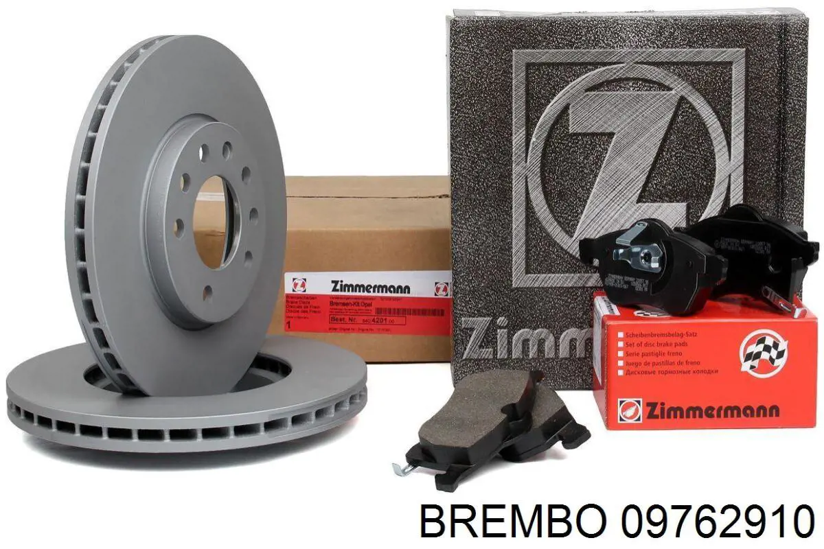 Передние тормозные диски 09762910 Brembo