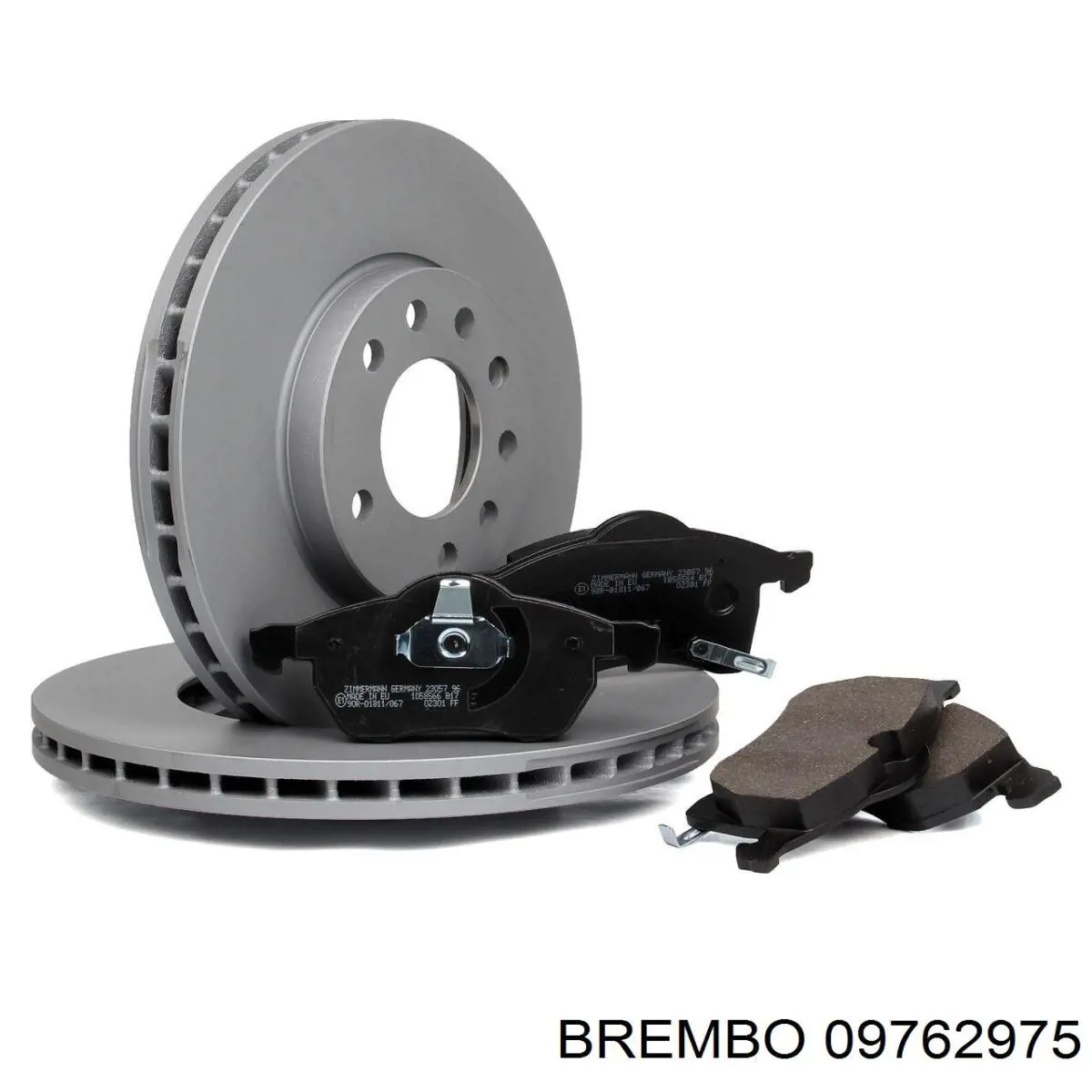 Передние тормозные диски 09762975 Brembo