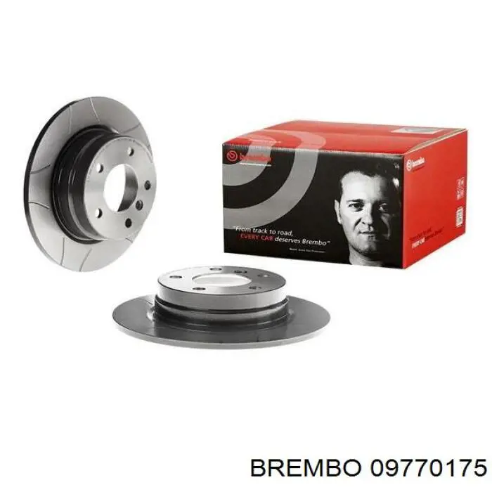 09770175 Brembo Диск тормозной передний