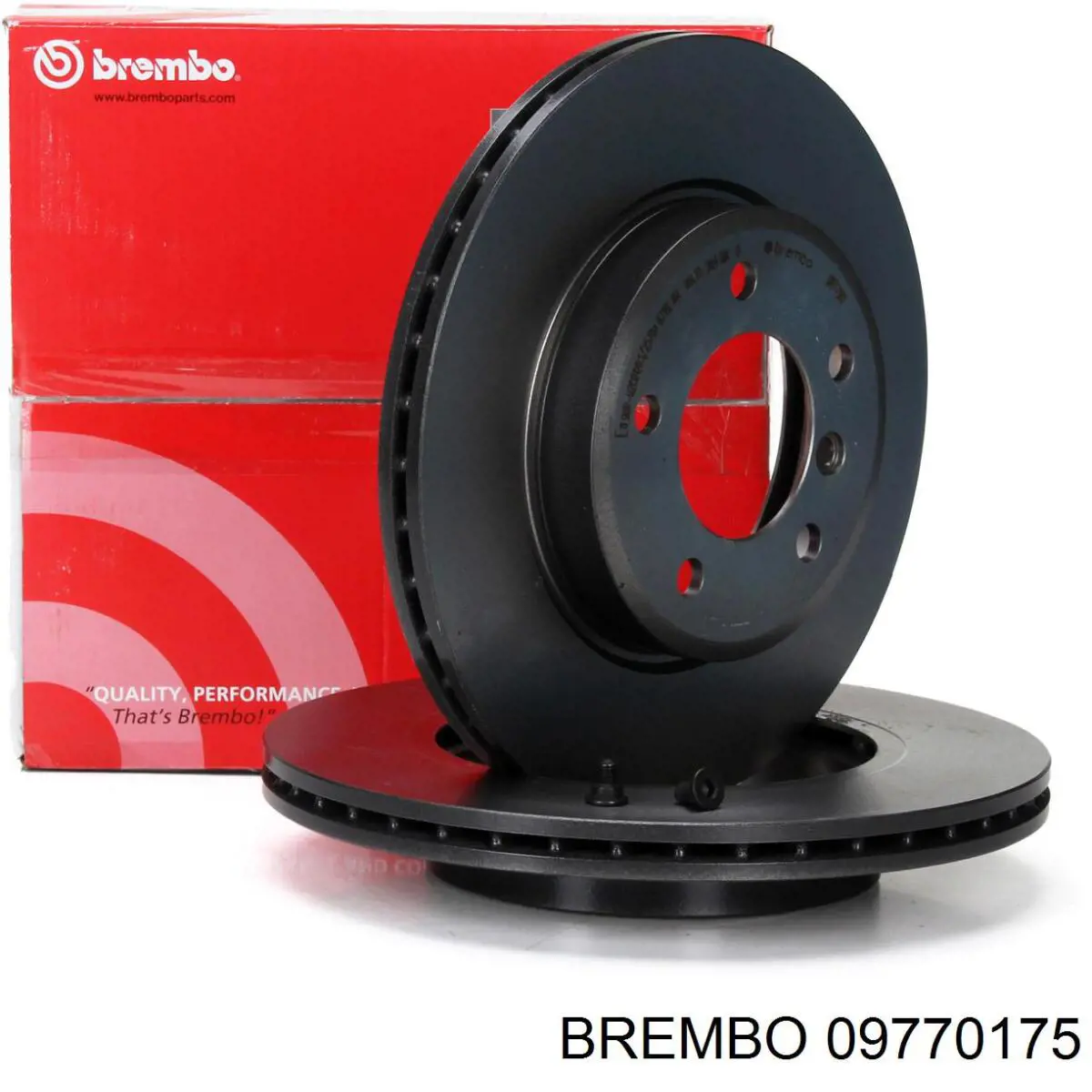 Передний тормозной диск Brembo 09770175