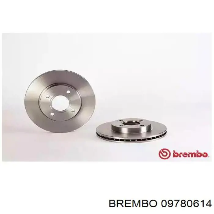09.7806.14 Brembo диск тормозной передний