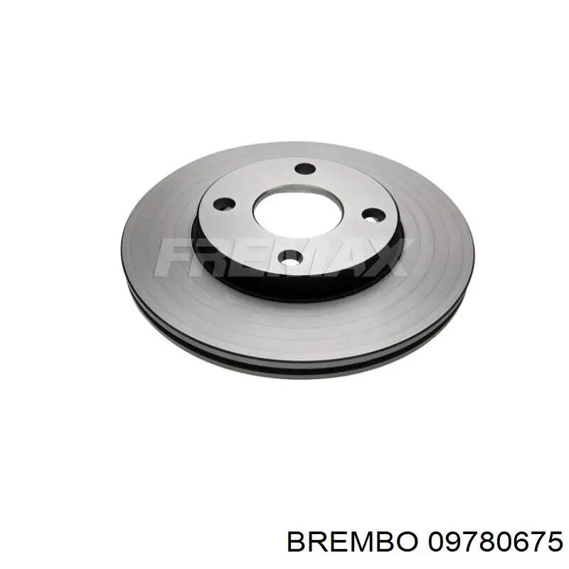 Купить 09780675 Brembo Ротор тормозной
