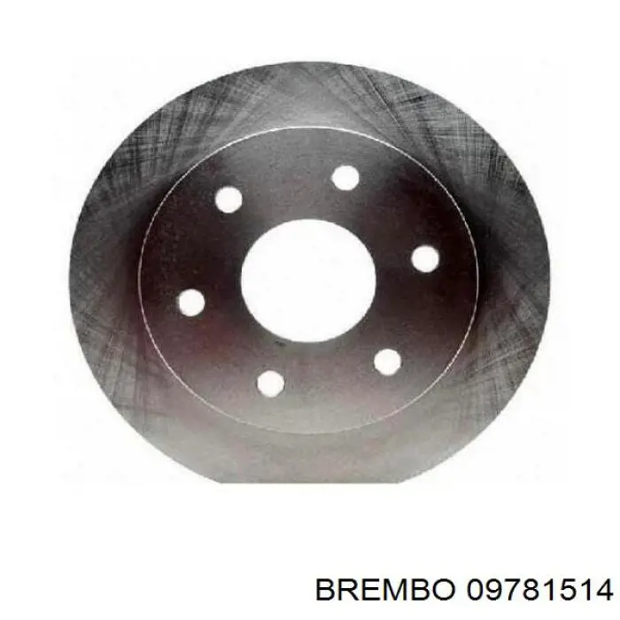 Передние тормозные диски 09781514 Brembo