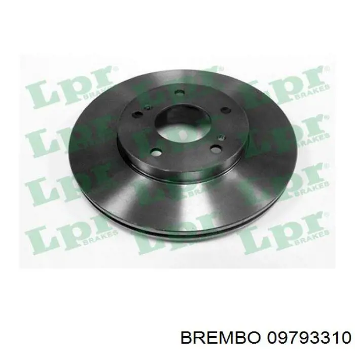 Передние тормозные диски 09793310 Brembo