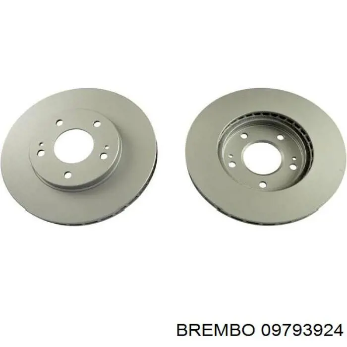 09793924 Brembo Диск тормозной передний
