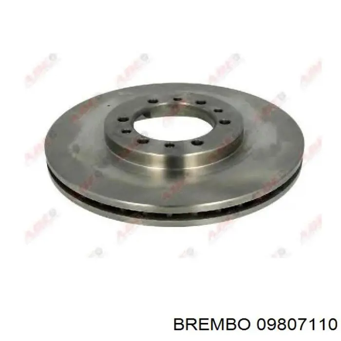 Тормоз дисковый передний Brembo 09807110 цена, от 40.93 USD