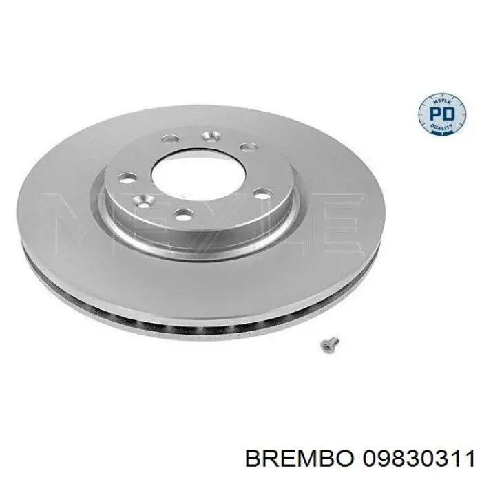 Передние тормозные диски 09830311 Brembo