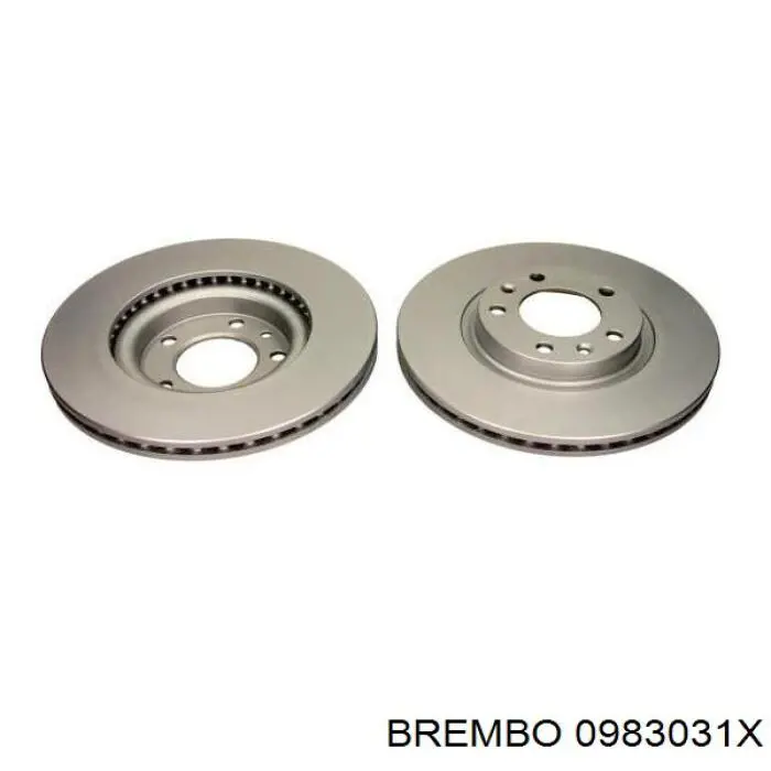 Купить 0983031X Brembo Ротор тормозной