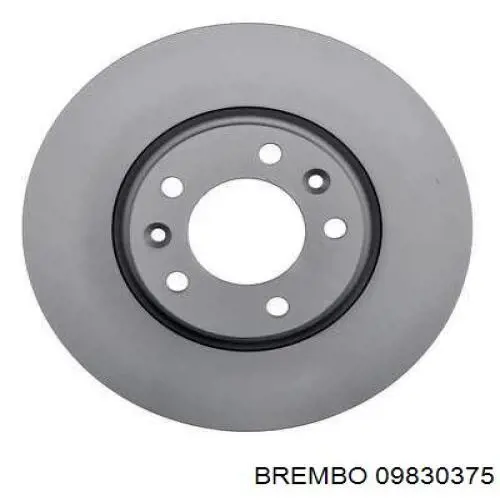 Передний тормозной диск Brembo 09830375