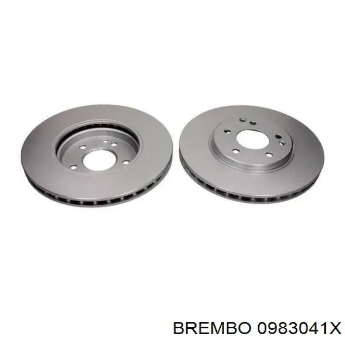 Купить 0983041X Brembo Ротор тормозной
