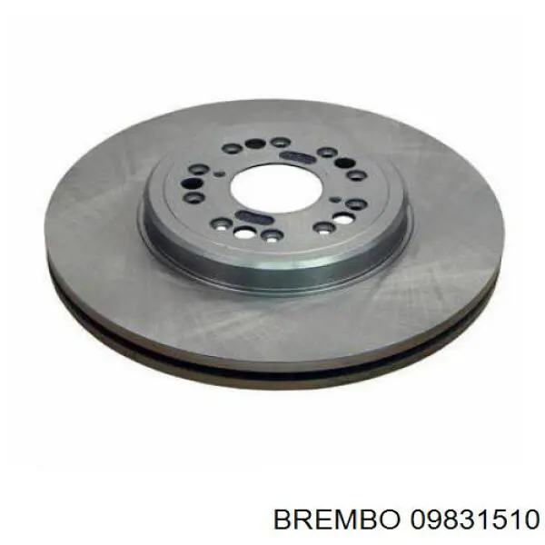 09831510 Brembo Диск тормозной передний