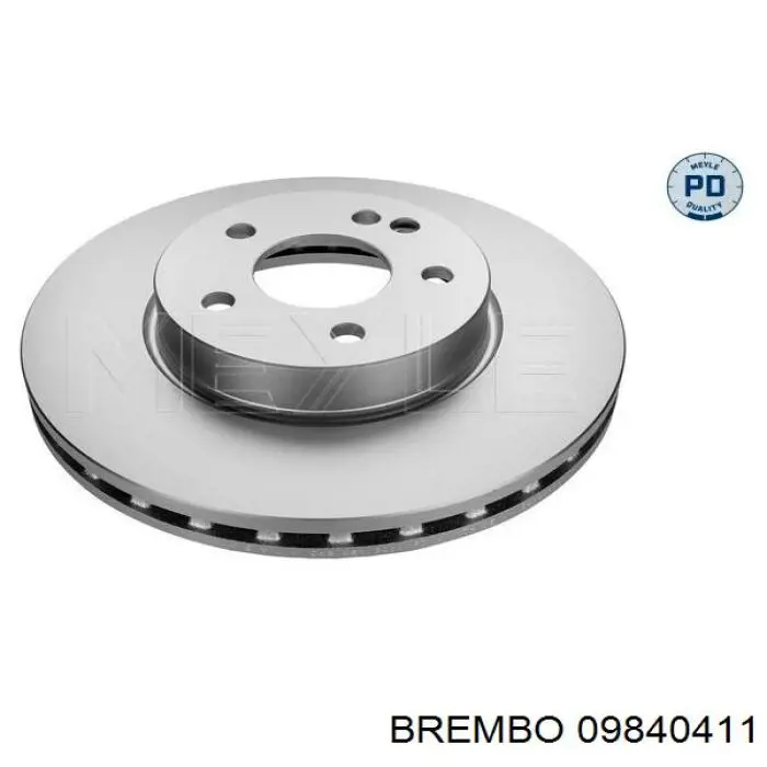 Передние тормозные диски 09840411 Brembo