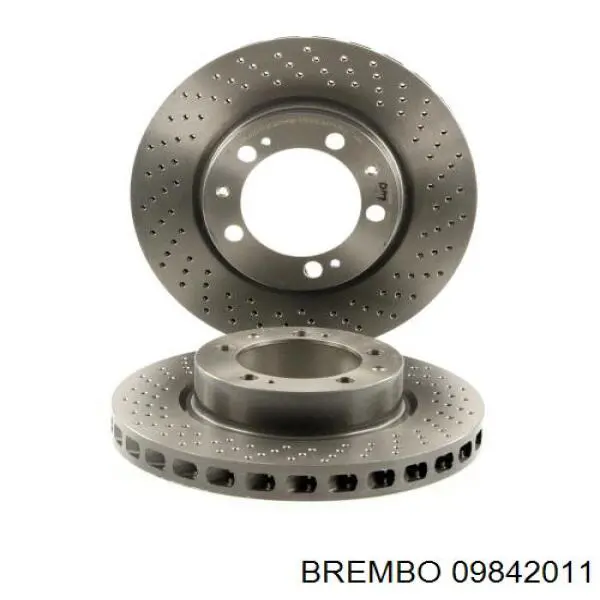 Передние тормозные диски 09842011 Brembo