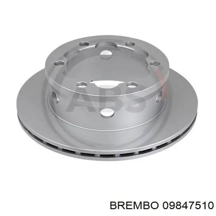 Задний дисковый тормоз Brembo 09847510