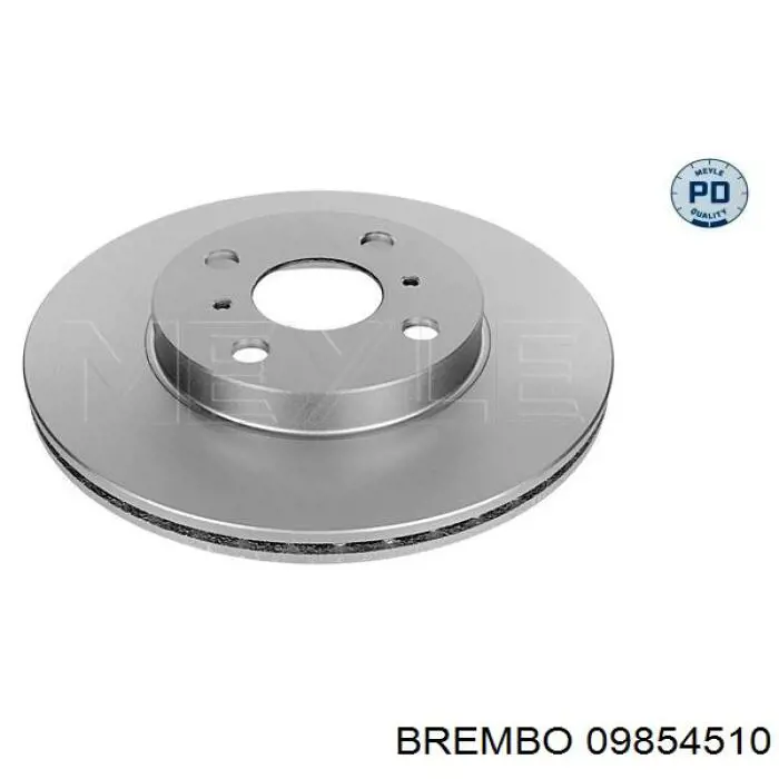 09854510 Brembo диск тормозной передний