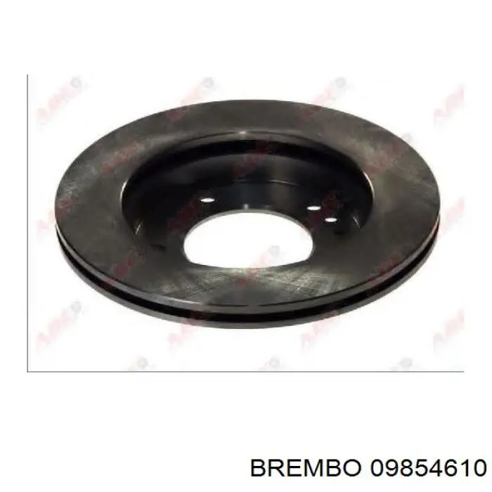 Передние тормозные диски 09854610 Brembo
