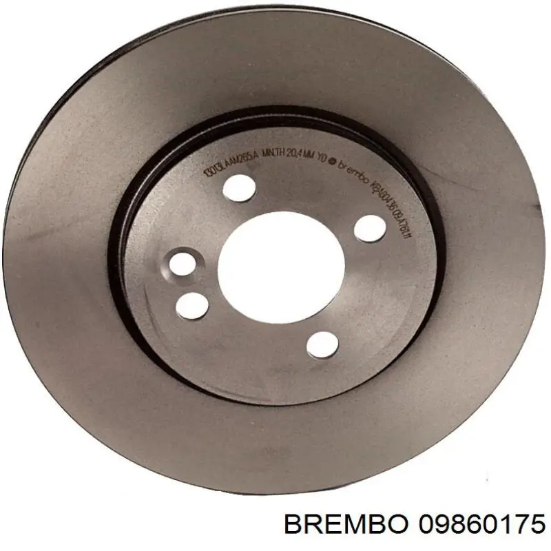 Купить 09860175 Brembo Ротор тормозной
