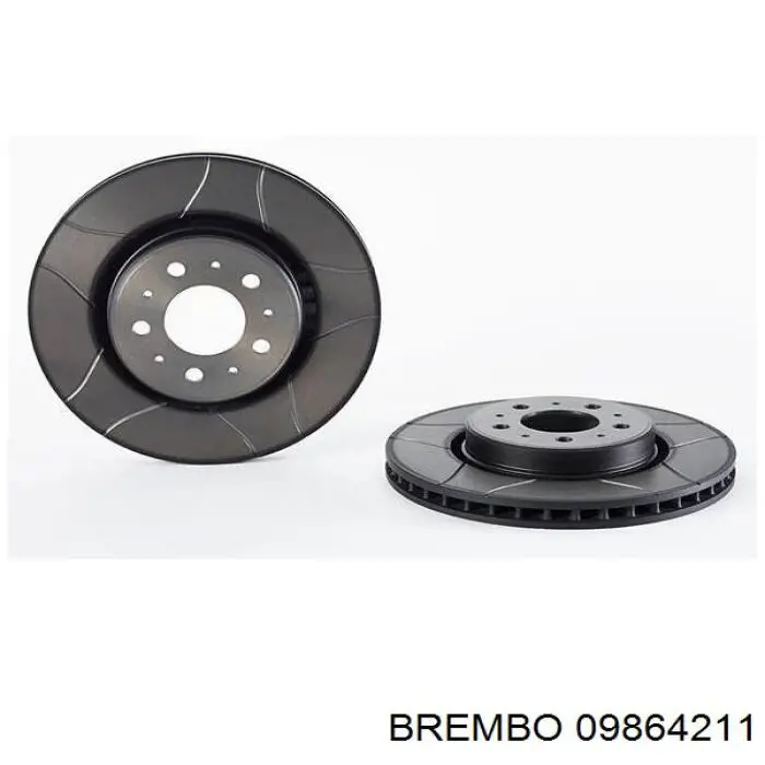 Передний тормозной диск Brembo 09864211