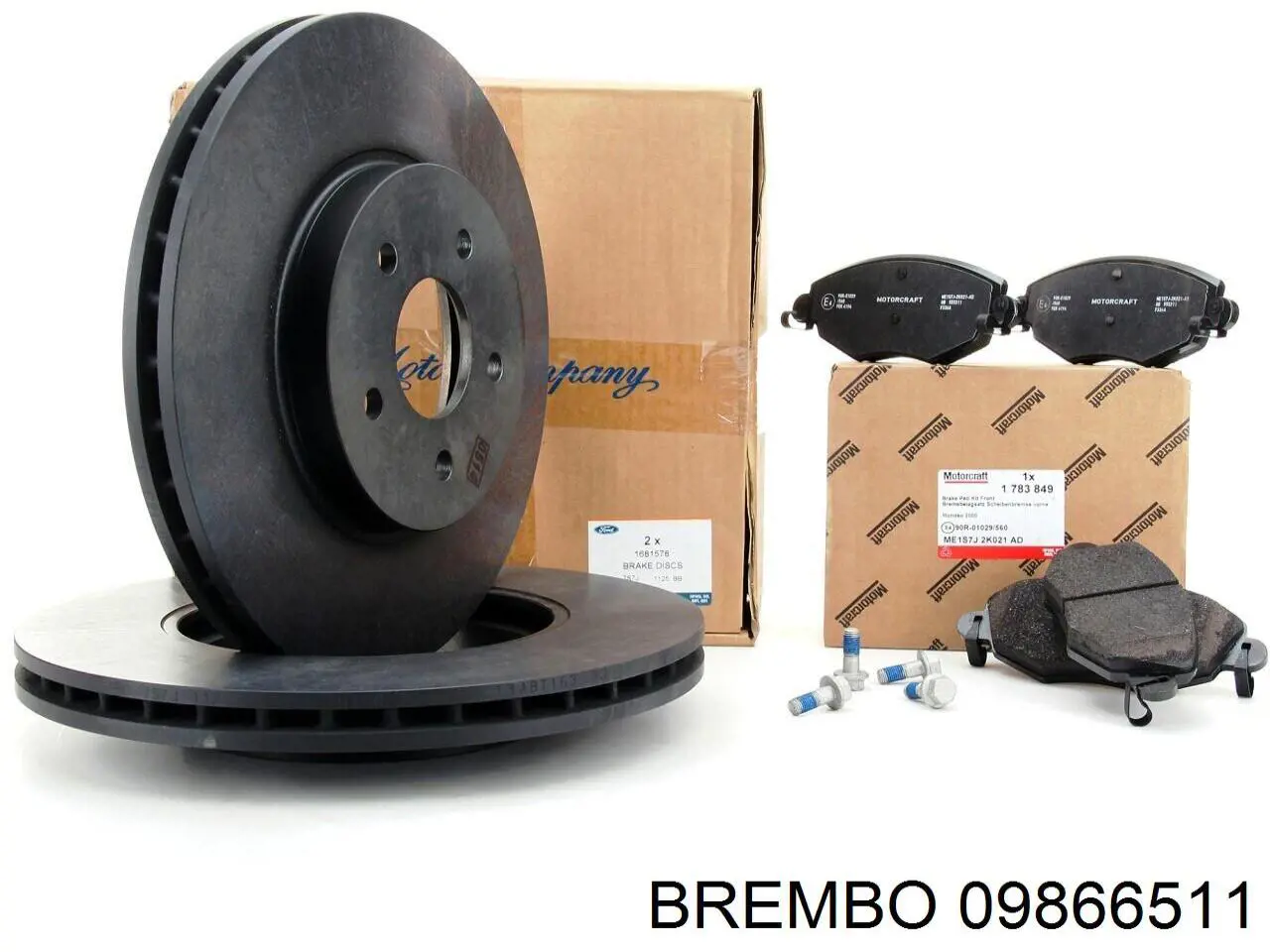 Купить 09866511 Brembo Ротор тормозной