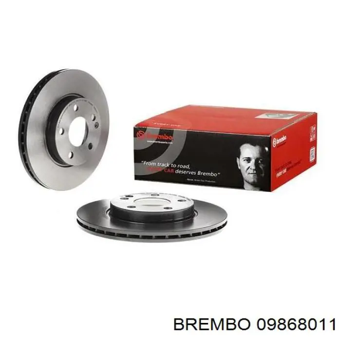 09.8680.11 Brembo диск тормозной передний