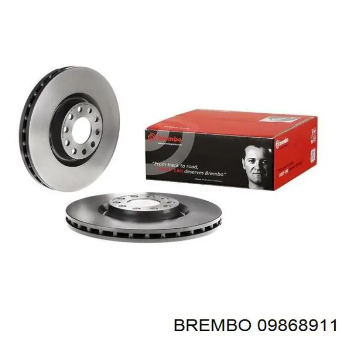 09.8689.11 Brembo диск тормозной передний