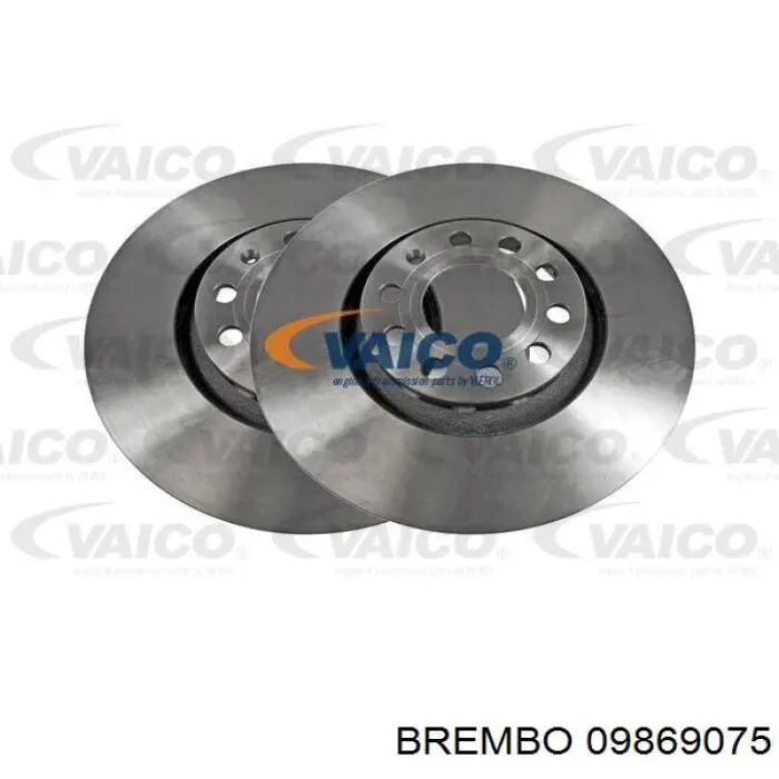 09869075 Brembo Диск тормозной передний