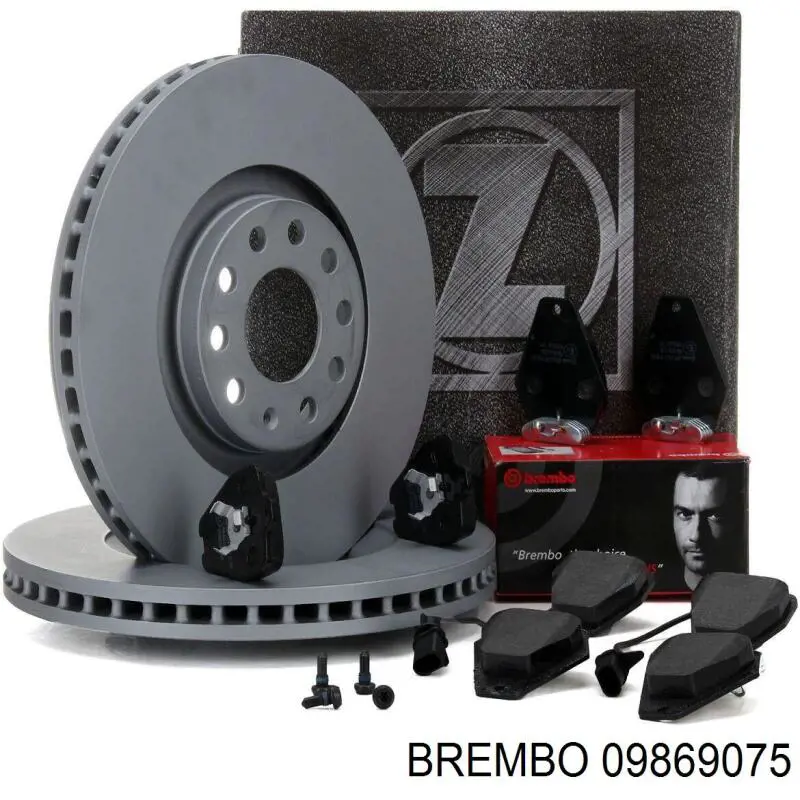 Купить 09869075 Brembo Ротор тормозной