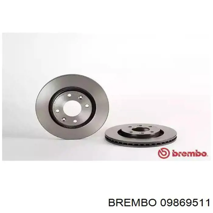 09.8695.11 Brembo диск тормозной передний
