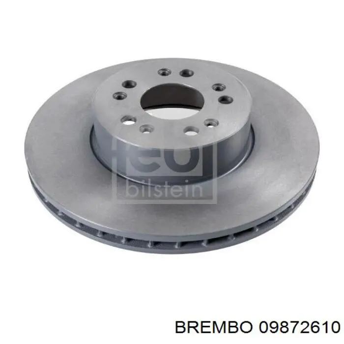 09872610 Brembo Диск тормозной передний