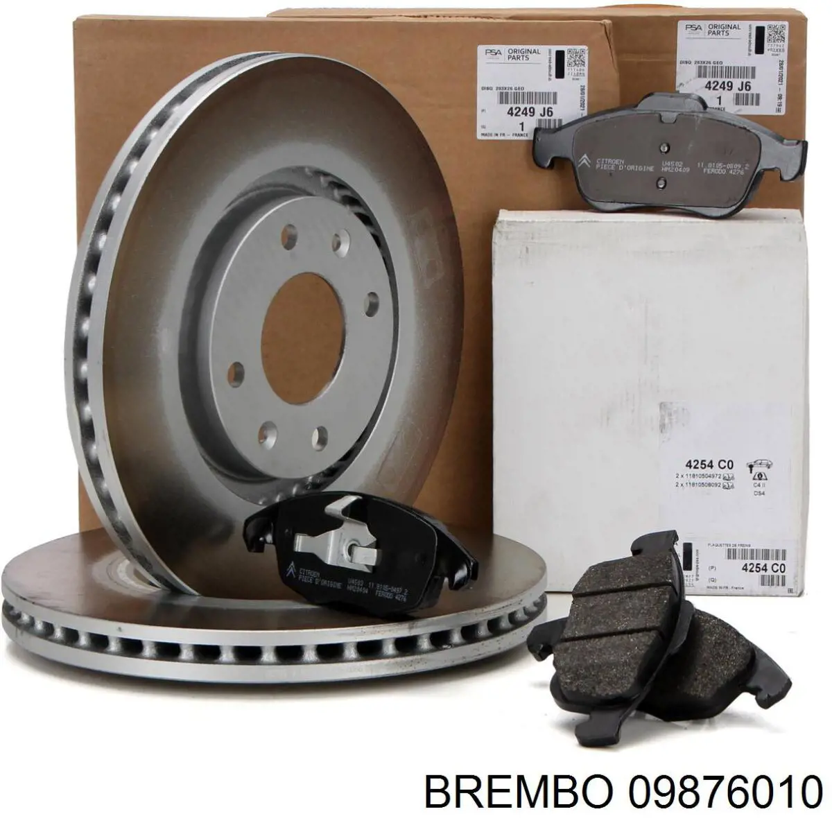 Купить 09876010 Brembo Ротор тормозной