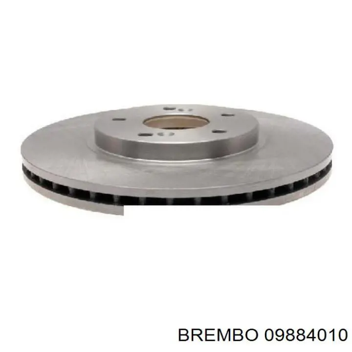 Передние тормозные диски 09884010 Brembo