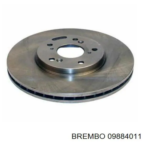 Диск гальмівний передній 09884011 Brembo