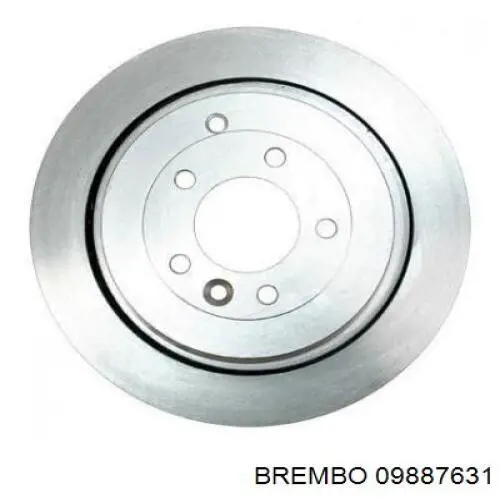 Тормозные диски 09887631 Brembo