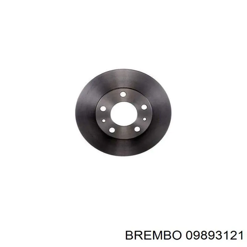Передние тормозные диски 09893121 Brembo